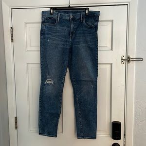 Gap 16 Tall True Skinny Ankle Mid Rise Jeans (33 Waist)